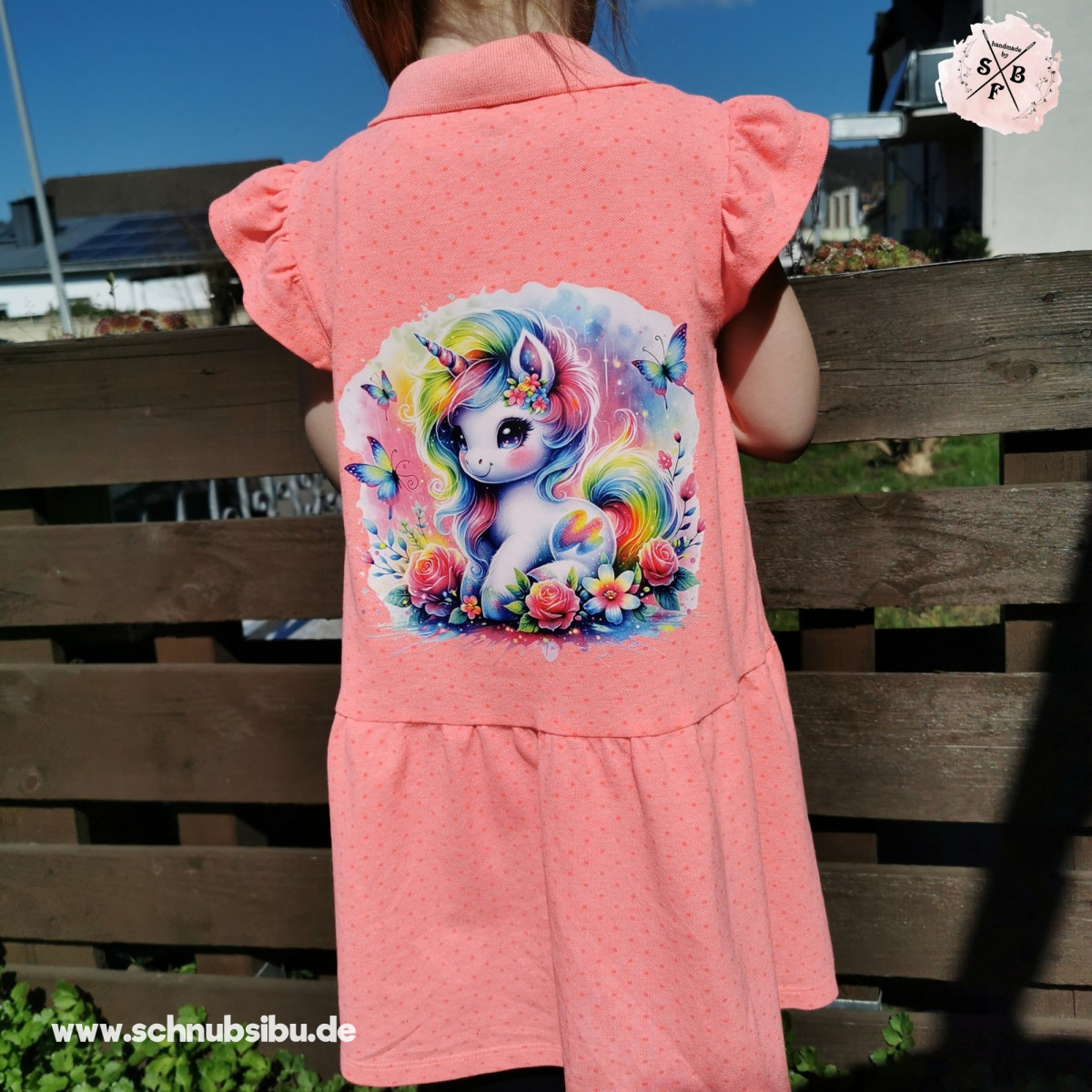 Bügelbild Einhorn Regenbogen Edition Nr. 4